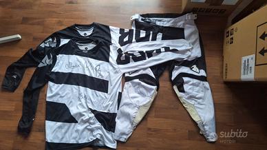Completo thor motocross enduro 2 maglie