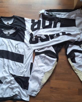 Completo thor motocross enduro 2 maglie