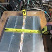 Dissipatori alluminio 30x27x4cm spessore base 10mm