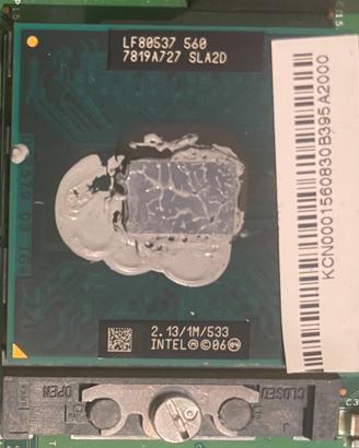 Cpu x notebook celeron 560 M560 2,13 GHz socket p
