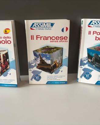ASSIMIL FRANCESE B1 SPAGNOLO C1 PORTOGHESE B1 NUOV