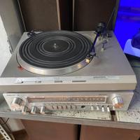 Giradischi e amplificatore Grundig