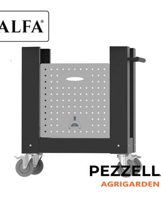 BASE FORNO 3 PIZZE ALFA - PORTA BOMBOLA E LEGNA