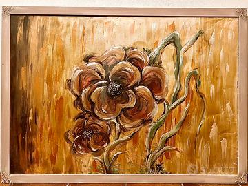 Opera dipinto originale. Quadro + cornice