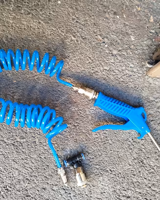 tubo aria compressa con pistola per camion 