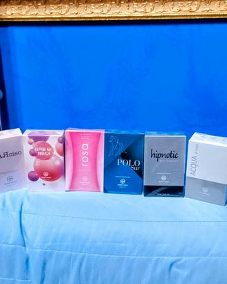 Set di profumi .. n3 donna +3 uomo