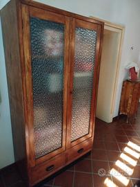 mobile vetrina/libreria vintage anni 40/50 
