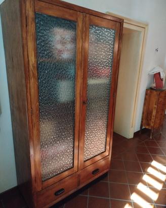 mobile vetrina/libreria vintage anni 40/50 