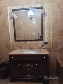 mobile bagno completo in legno 