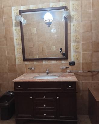 mobile bagno completo in legno 