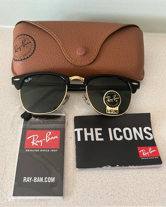 Occhiali da sole Rayban 3016 Clubmaster