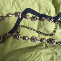 Cintura metallo vintage anni 80