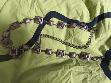 Cintura metallo vintage anni 80