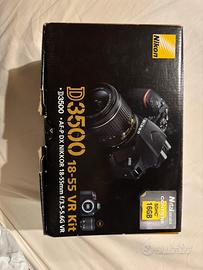 Kit Nikon D3500 Obbiettivo 18-55 VR