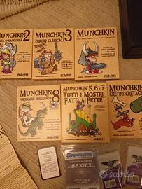 Munchkin base + Espansioni ( 2,3,5,6,7,8,9)