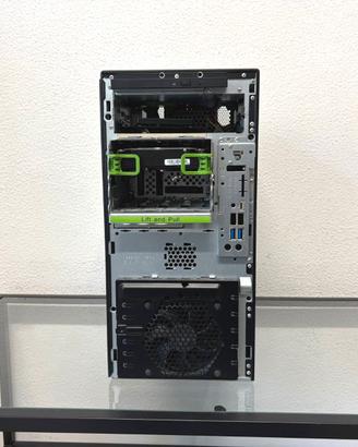 PC SERVER FUJITSU XEON ssd 256gb + hdd 2000GB W11