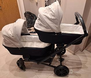 Passeggino gemellare Kunert trio