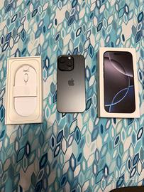 Iphone 16 pro - 256GB - Titanio nero