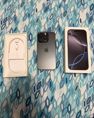 Iphone 16 pro - 256GB - Titanio nero