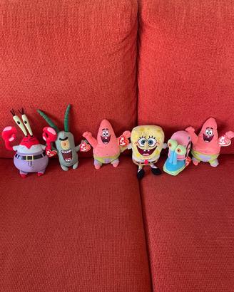 Peluches personaggi Spongebob TY