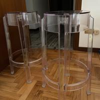 Sgabelli trasparenti