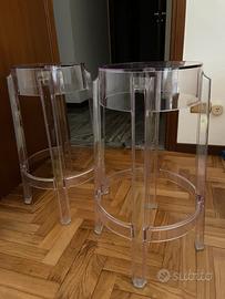 Sgabelli trasparenti