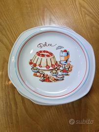 6 piattini dolce