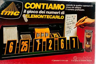 Contiamo  il gioco dei numeri di Telemontecarlo