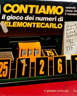 Contiamo  il gioco dei numeri di Telemontecarlo