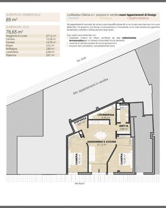 Nuovi appartamenti a 50 mt dal porto