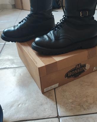 Anfibi Militari Vintage Esercito Italiano 2 Fibbie
