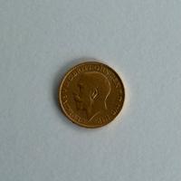 Sterlina d’oro 1913 - Re Giorgio V originale