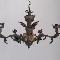 Antico lampadario Liberty anni '20