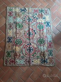 Tappeto indiano ricamato stile Kashmir 123× 159 cm