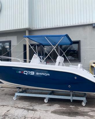 Open usato Barqa Q19 + Yamaha F 40 60 iniezione