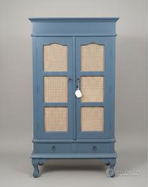 Armadio restyled unico blu polvere