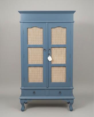 Armadio restyled unico blu polvere