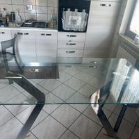 Tavolo vetro 190 x90 cm