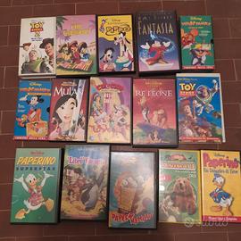 lotto stock vhs Disney e altro