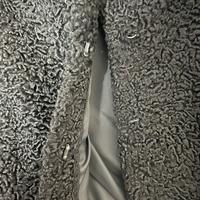 Pelliccia vera  tipo astrakan riccio