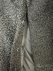 Pelliccia vera  tipo astrakan riccio