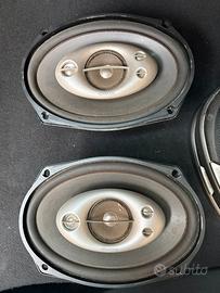 Casse per auto kenwood 450w ciascuna a 5 uscite