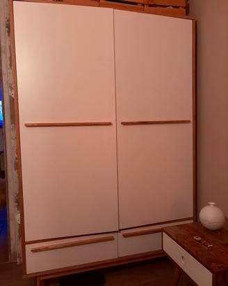 Armadio + cassettiera stile nordico