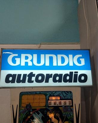 insegna luminosa grunding
