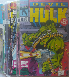 Devil & Hulk - dal n. 0 al n. 9 - Marvel Italia