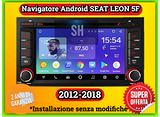 Radio navigatore seat leon 5F 2012-2018