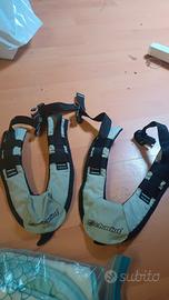 accessori per rimorchio bambini  cuscini e cinture