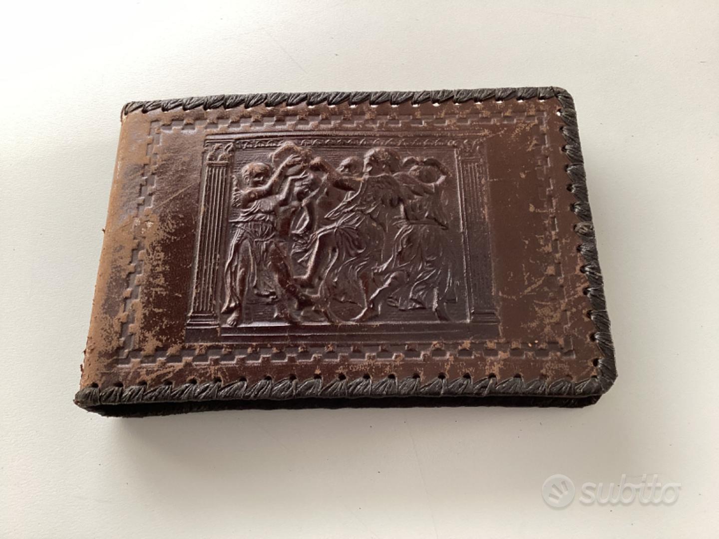 Album foto vintage pelle mai usato anni 50 - Collezionismo In vendita a