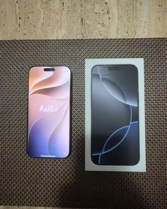 Iphone 16 pro max 256gb