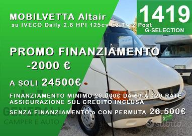 MOTORHOME MOBILVETTA IVECO DINETTE CON DIVANETTO B